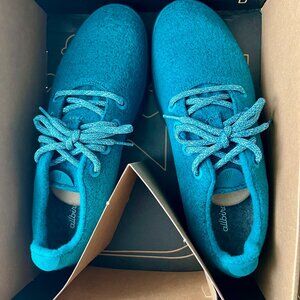 Allbirds Men’s Wool Runner Shoes NIB - Color: Tuke Teal, Size: 10